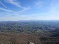 Looking towards Whitetop Mountain, Mount Rogers and the Grayson Highlands in Virginia.