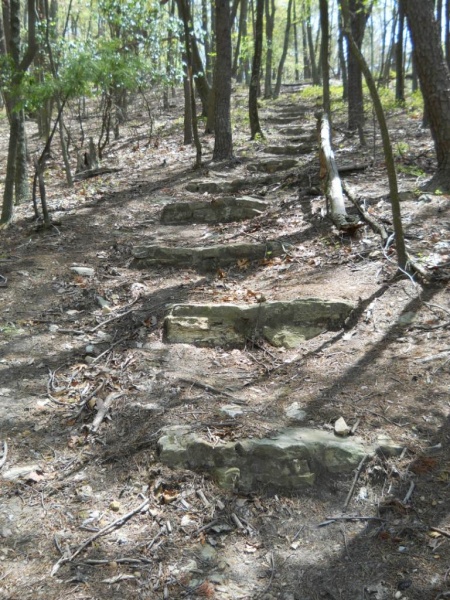 File:BMP Cliffside Trail steps.JPG