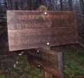 GSMNP Grotto Falls - Trail intersection sign.JPG