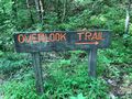 Overlook Trail sign