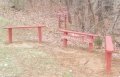 WPSP Lake Hollow Trail - Ulster Project Peach Bench.JPG