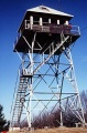 Old fire tower on top of White Rock (no longer there)